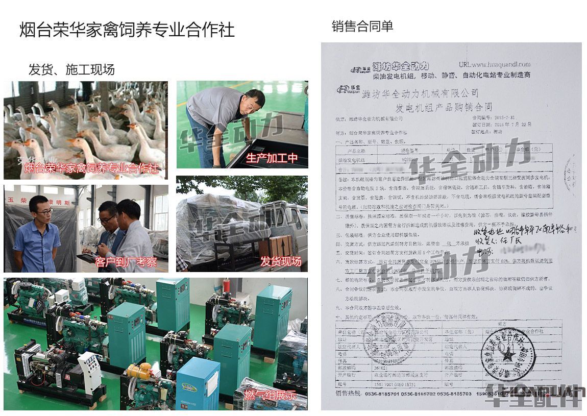 250kw濰坊發電機組